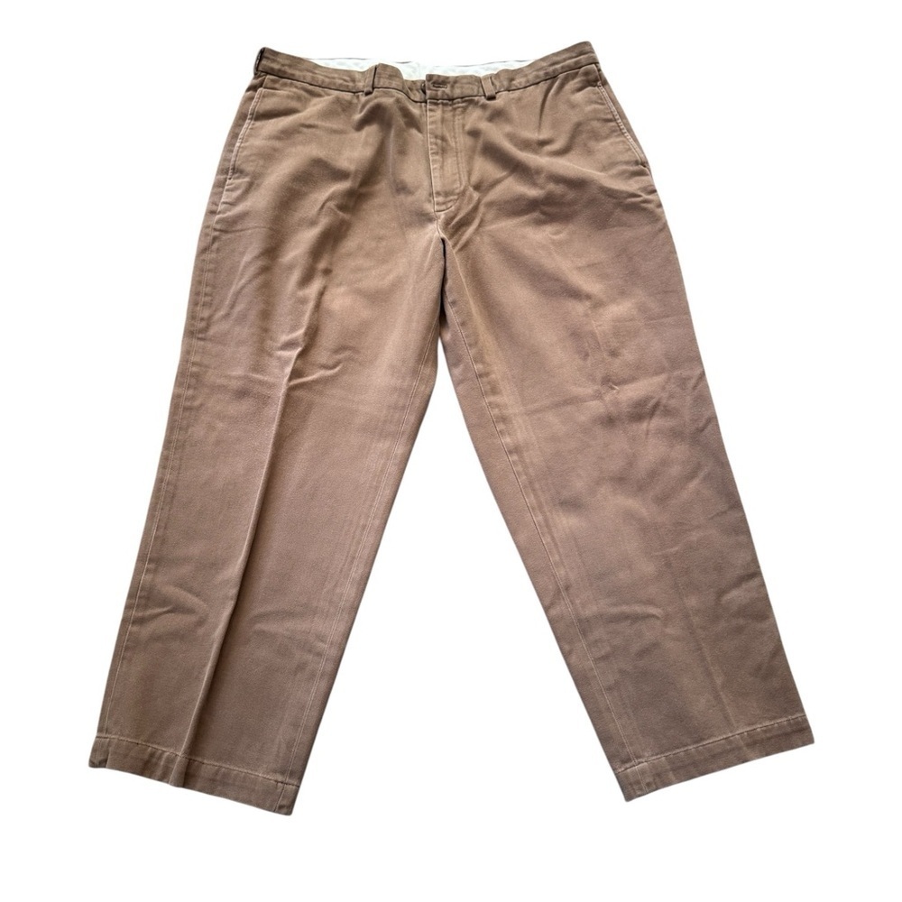 Brooks Brothers 346 Dress Pants 100% Cotton Men Size 42x30